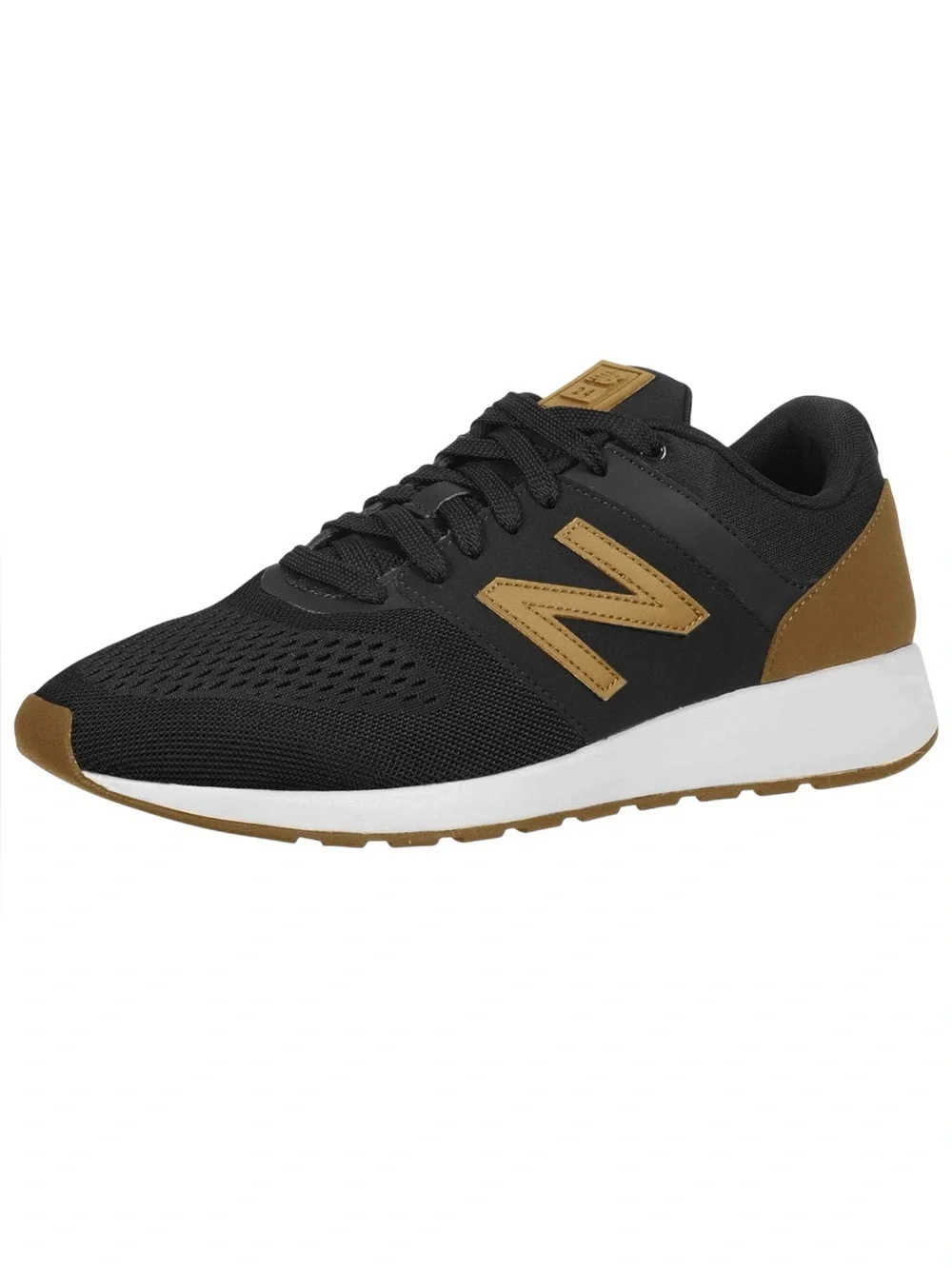 New Balance 247 Men's Black and Tan Low-Top Sneaker